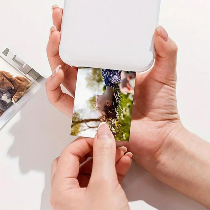Blekkfri Mini Fotoskriver med AR-skanner