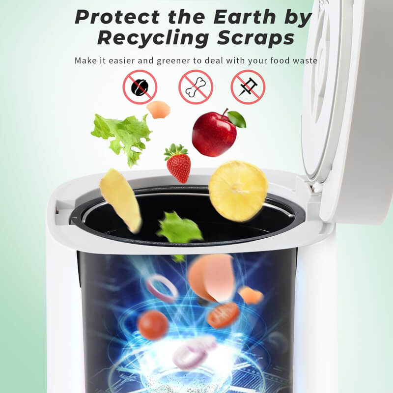 4L Elektrisk Kjøkkenkomposter