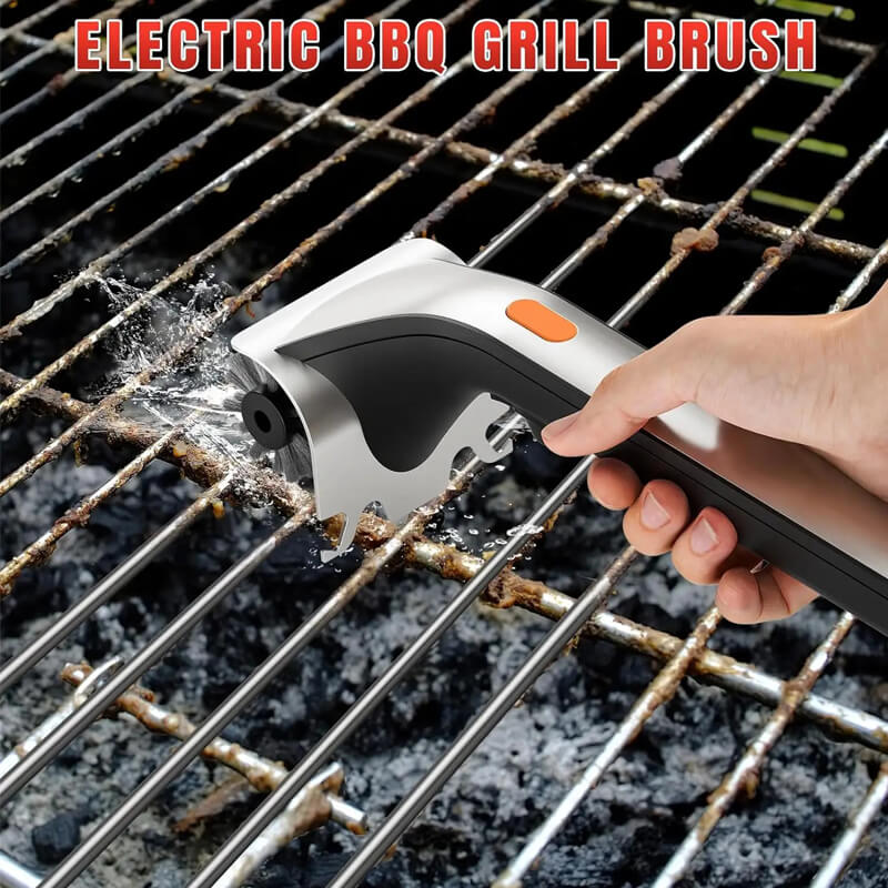 Elektrisk damp grillbørste