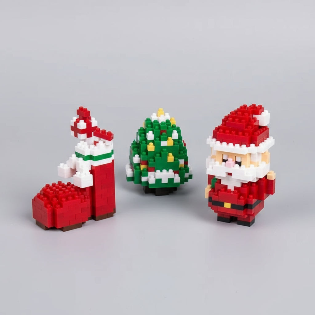 Julemini | byggeklosser