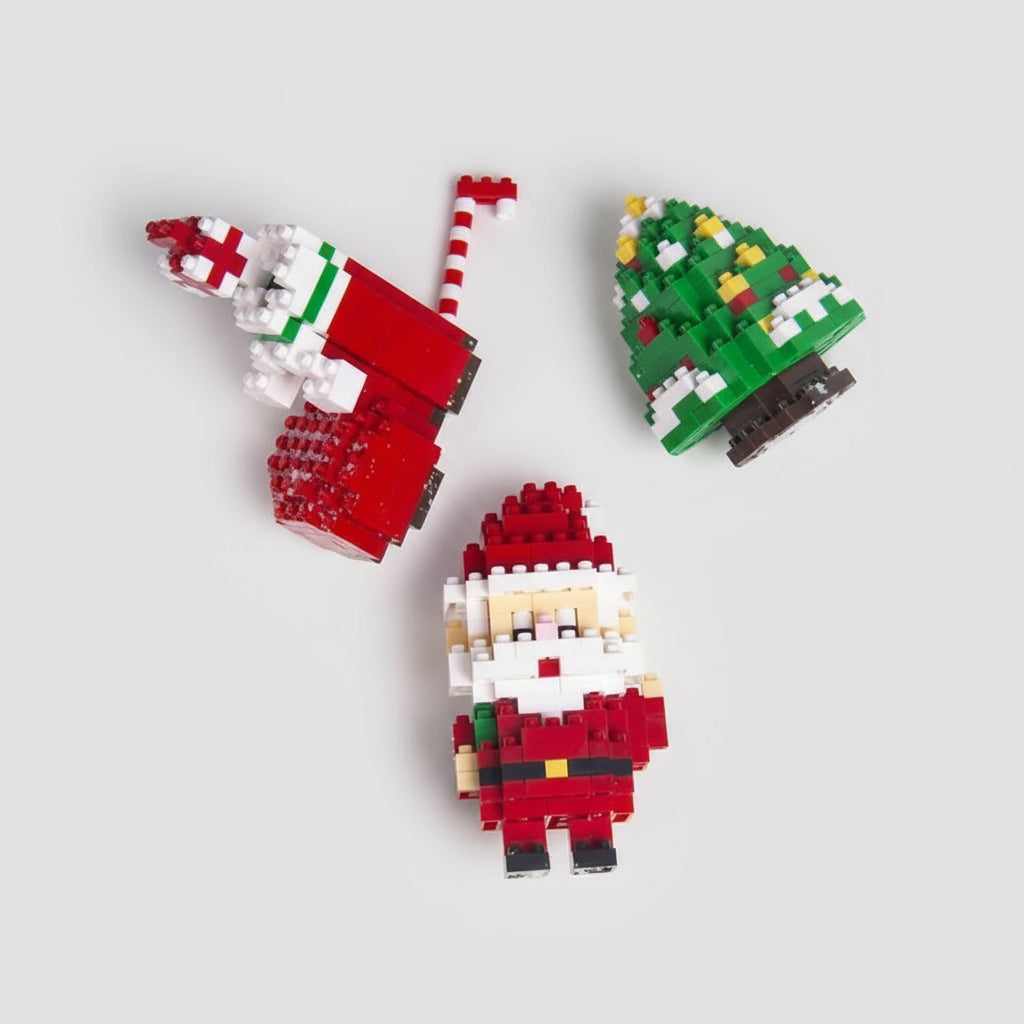 Julemini | byggeklosser