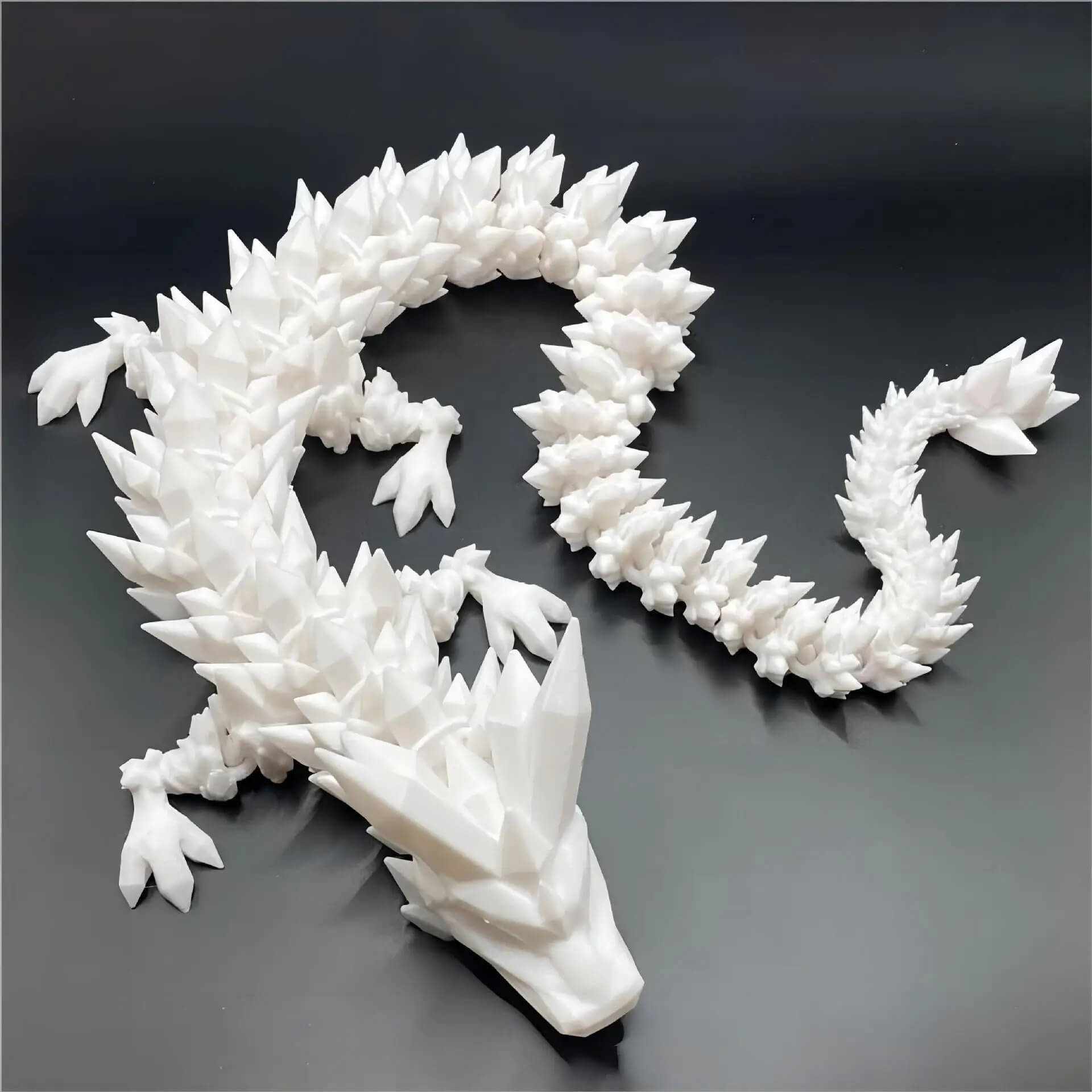 DrakeMorph - Bevegelig 3D-printet Dragemodell for Dekor og Fantasi
