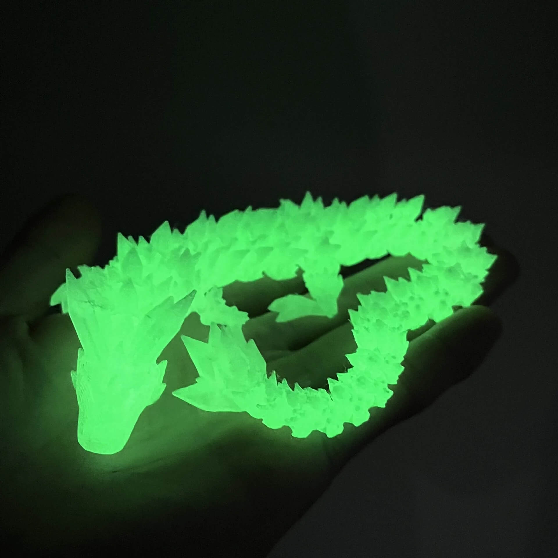 DrakeMorph - Bevegelig 3D-printet Dragemodell for Dekor og Fantasi