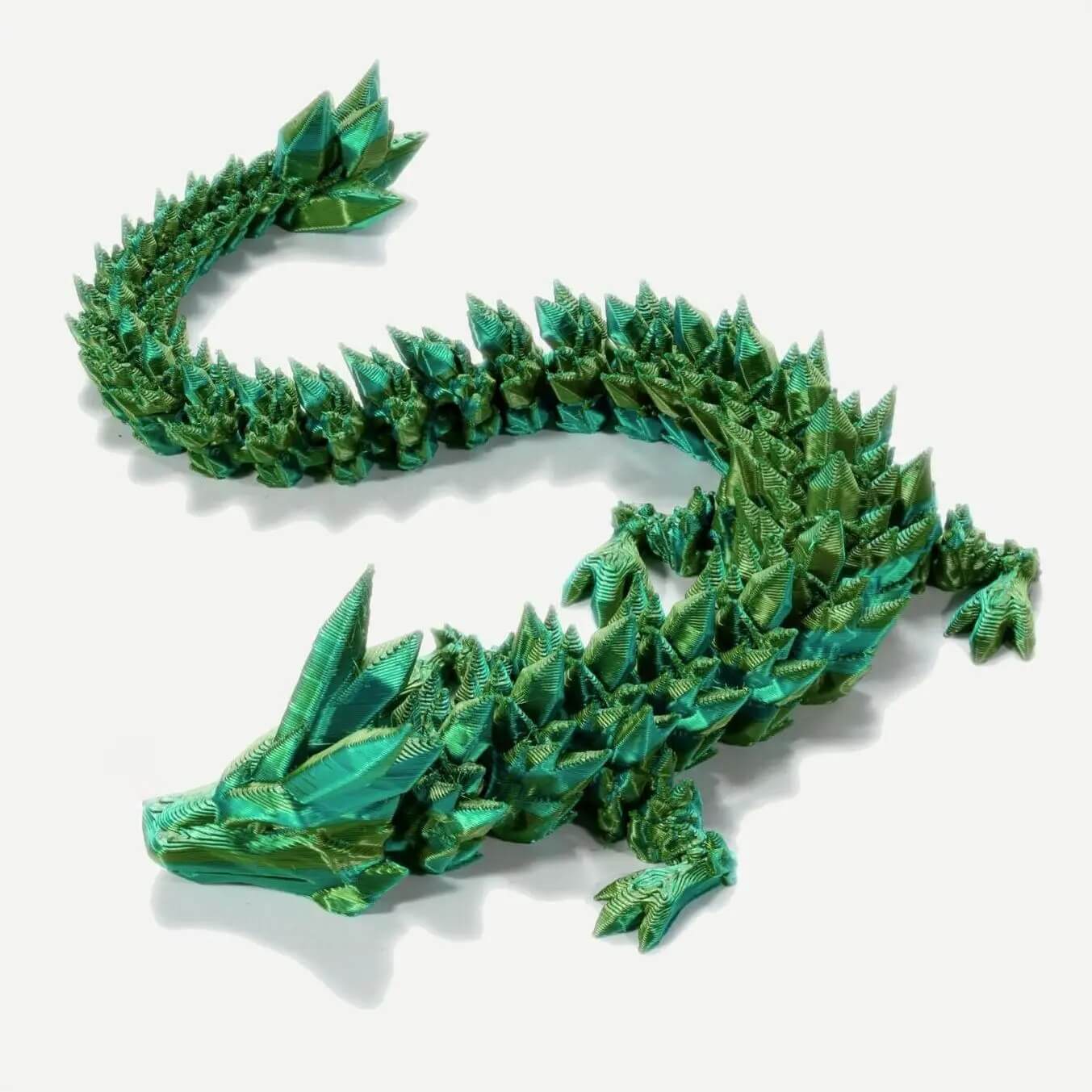 DrakeMorph - Bevegelig 3D-printet Dragemodell for Dekor og Fantasi