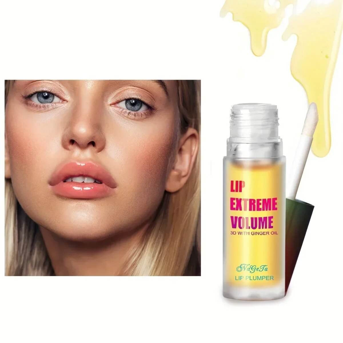 LipMax - Umiddelbar Volumgivende Leppeserum for Fyldigere og Plumpere Lepper