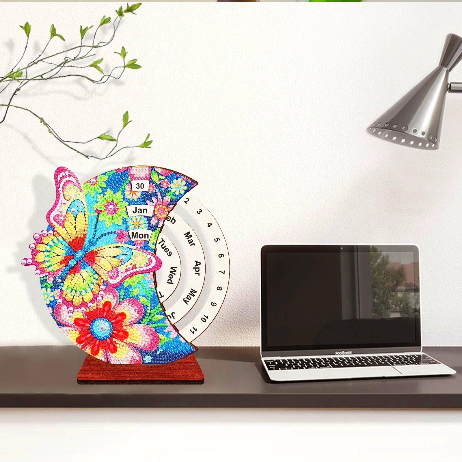 Vlinder | Kalender | Diamantmaleri