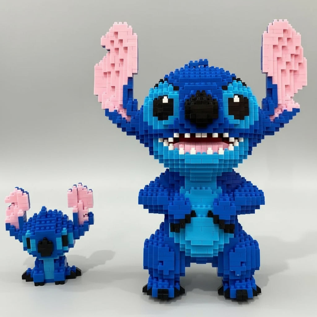 Søt blå skapning | Byggeklosser