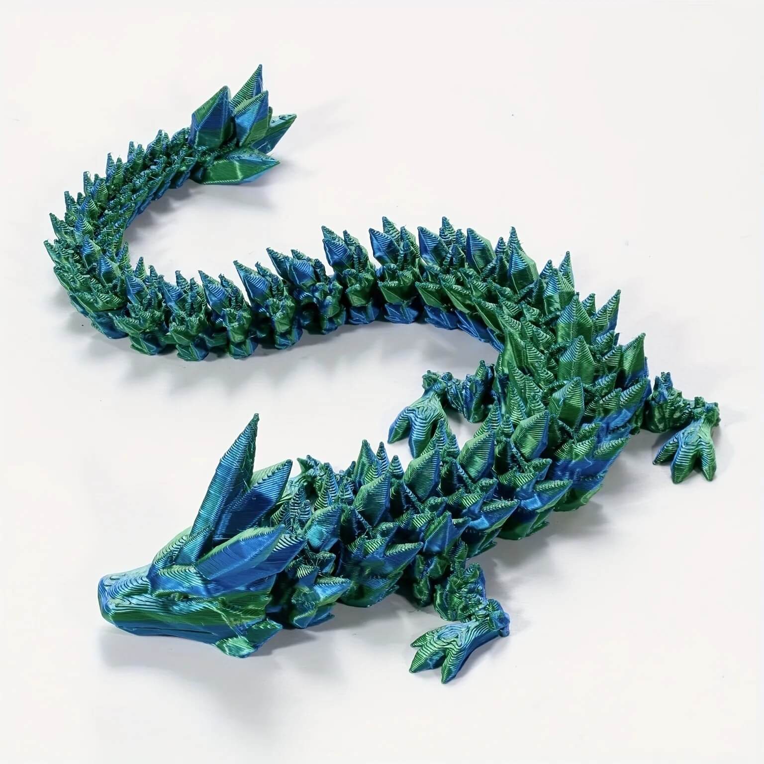 DrakeMorph - Bevegelig 3D-printet Dragemodell for Dekor og Fantasi
