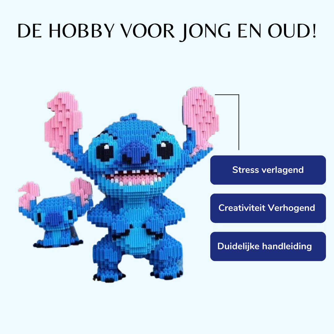 Mega blå skapning | Byggeklosser