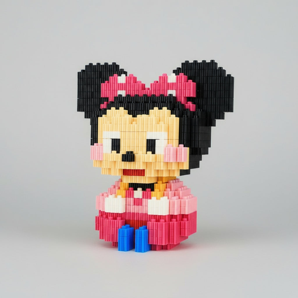 Minimus i rosa drakt | Byggeklosser