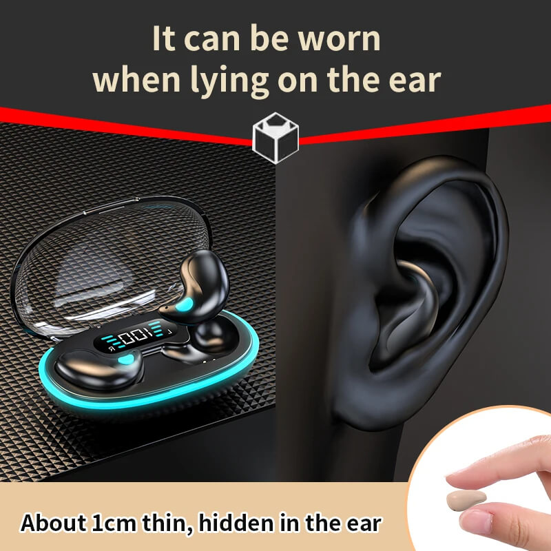 SoundBeats - Minimale Ultra Tynne Trådløse HiFi Hodetelefoner For Søvn & Komfort