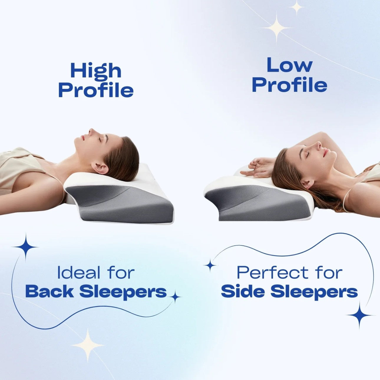 Snoozeit. - Ergonomisk & Skjønn Ortopedisk Nakkepute