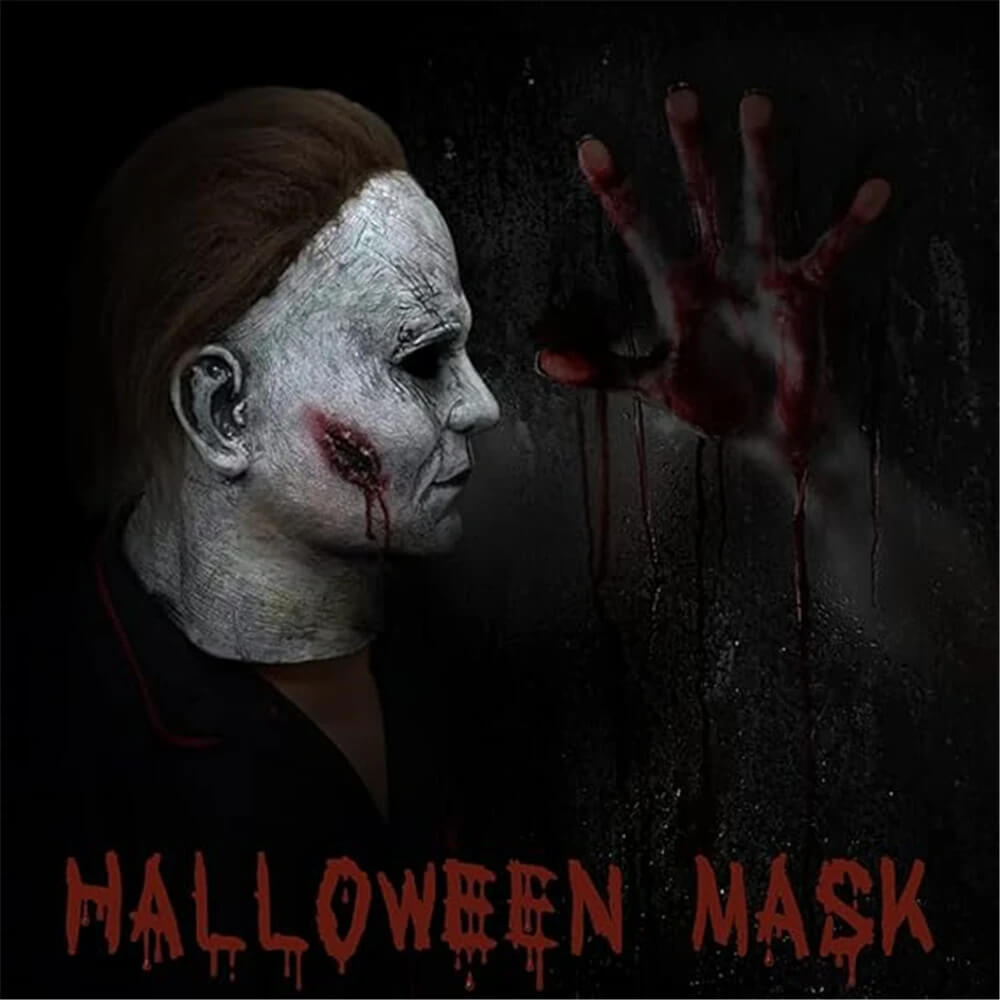Halloween Michael Myers Maske – Skrekkmaske for Halloween og Cosplay