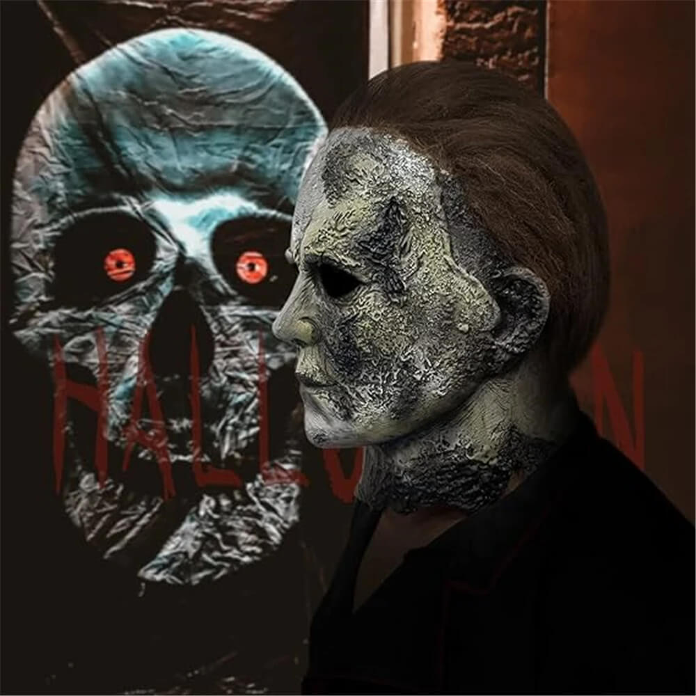 Halloween Michael Myers Maske – Skrekkmaske for Halloween og Cosplay