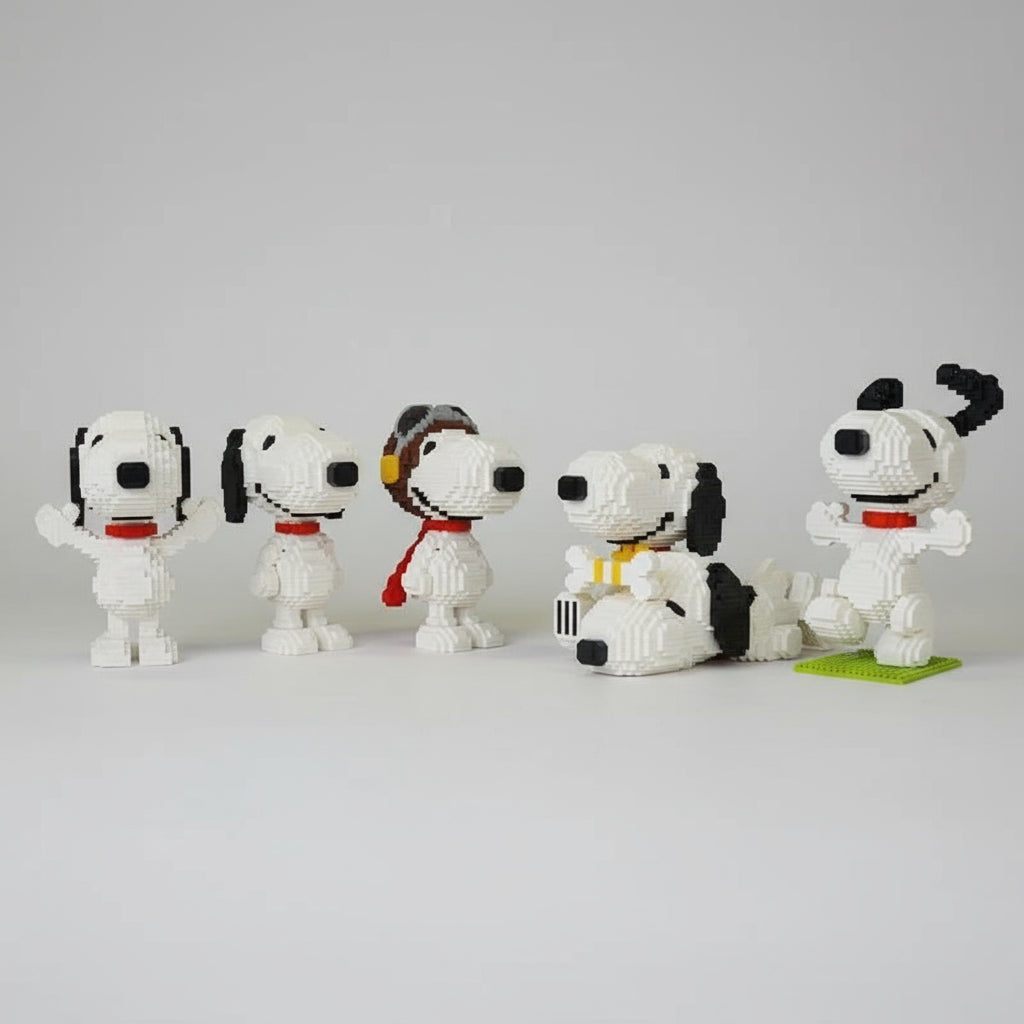 Sleeping Fictitious Beagle | Byggeklosser